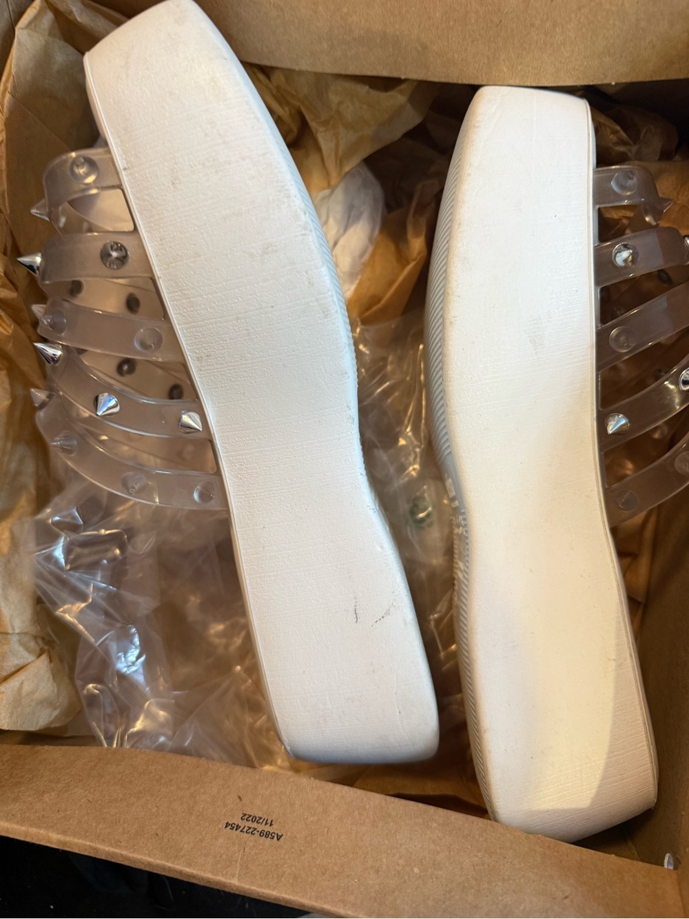 Melissa x Jean Paul Gaultier platform sandals - Picture 2 of 10